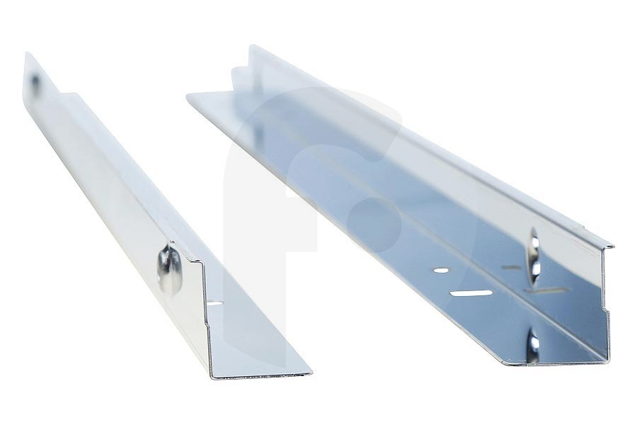 Constructa Geschirrspüler Befestigungsleisten-Set Edelstahl versenkt 673x23x23mm Geschirrspüler 00670465