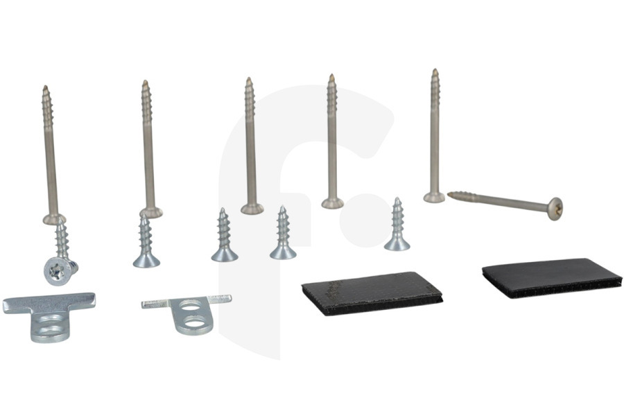 Viva Lavavajillas Kit de instalación para lavavajillas 618833, 00618833 apto para entre otros SMI40E05EU, SN55E602EU, SBV40E50EU
