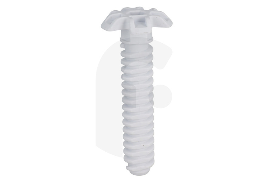 Siemens Lavavajillas Alternativo Pie regulable de plástico 100 mm para lavavajillas 00631221 apto para entre otros SPI69T25, SPV40E20, SR65M035