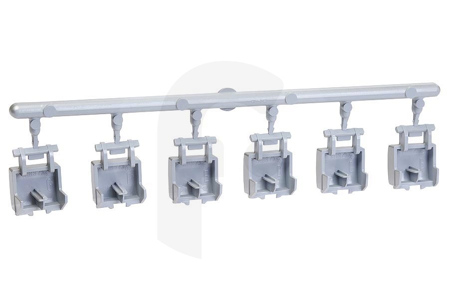Bosch Lavavajillas Botones (juego de botones) 5 piezas para Bosch, Siemens y otros lavavajillas 600071, 00600071