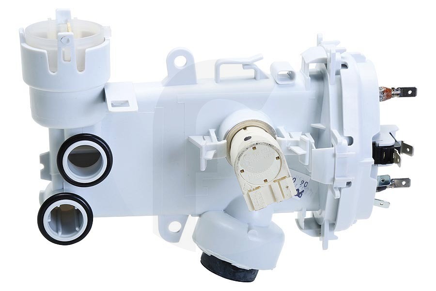 Bosch Lavavajillas Elemento calefactor (elemento de flujo) completo para Bosch, Siemens y otros lavavajillas 480317, 00480317 apto para entre otros SHE44C06UC, SL84A602UC, SHX43P15UC