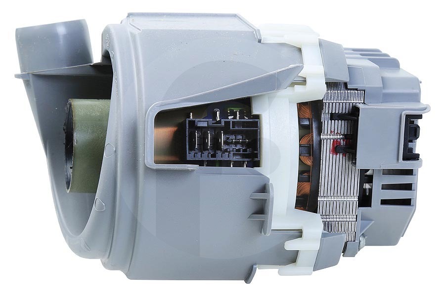 Bosch Lavastoviglie Pompa di circolazione (pompa di ricircolo, pompa di calore) completa per Bosch, Siemens e altri lavastoviglie 00655541