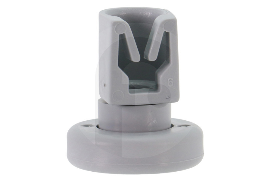 Atag Lavastoviglie Ruota del cesto superiore (scaffale) con morsetto di montaggio plastica 29x25x25mm Lavastoviglie 23141