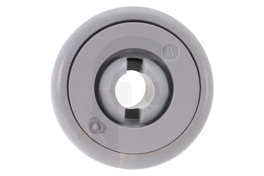 Electrolux Lavavajillas Rueda de cesta superior (estante) con abrazadera de montaje plástico 29x25x25mm Lavavajillas 23141 apto para entre otros VA6011, VA6311