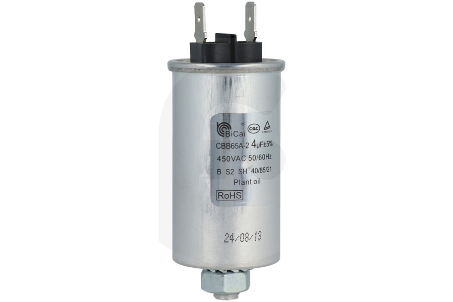 Atlas Beko Lavavajillas Condensador (arranque) 4uF CBB65 Lavavajillas 1883790400 apto para entre otros DFN1500, DSFN6530, DIN1421