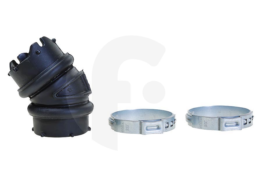 Atag Lavavajillas Manguera de la bomba de circulación (bomba de lavado) corto incl. 2 pinzas Lavavajillas 484503 apto para entre otros D5906W, D5906S, DWC5907W