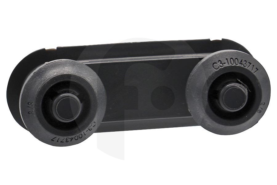 Atag Lavavajillas Rueda de la guía de la cesta superior para Atag y otros lavavajillas 513644 apto para entre otros GU65160X, GV65160XXL