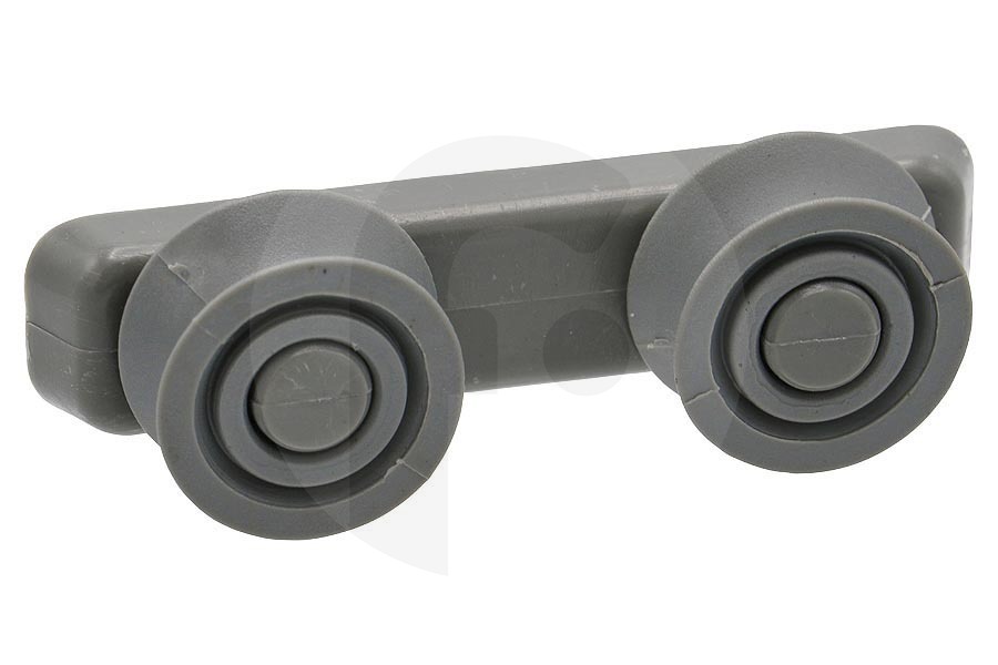 Gorenje Lavavajillas Rueda del riel para cesta superior para Gorenje y otros lavavajillas 244489 apto para entre otros GS51010W, GS50010W