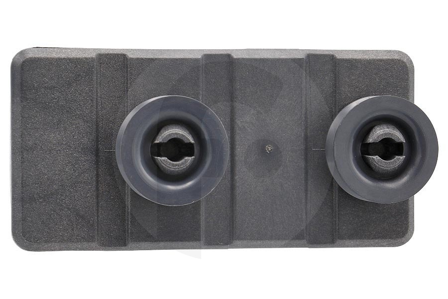 Gorenje Lavavajillas Rueda doble derecha para cesta superior (rejilla superior) para Gorenje y otros lavavajillas 521700 apto para entre otros GI64160, GS63161W