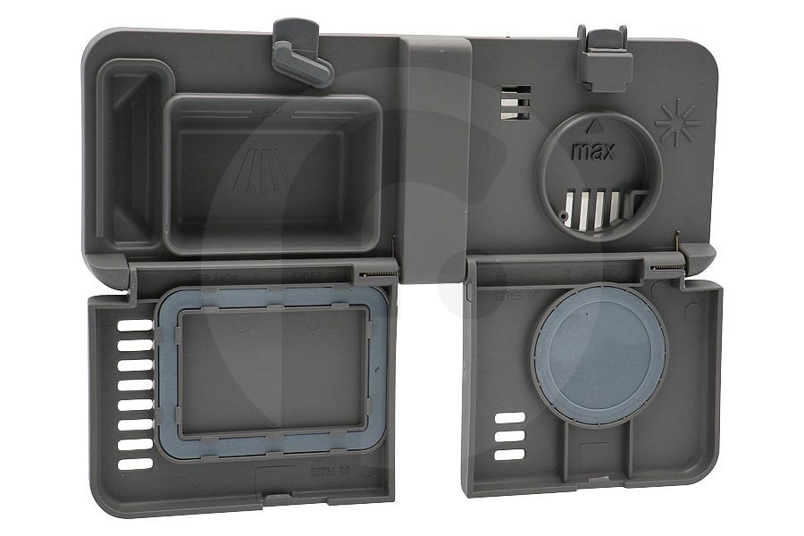Gorenje Lavastoviglie Vaschetta detersivo (unità detersivo) completa incl. brillantante per Gorenje e altri lavastoviglie 700203