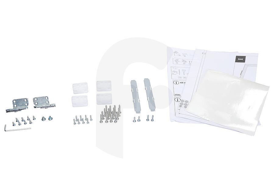 Whirlpool 860552, C00860552 Lavavajillas Kit de montaje (set para empotrar, juego de instalación) para Indesit y otros lavavajillas 640533, C00640533
