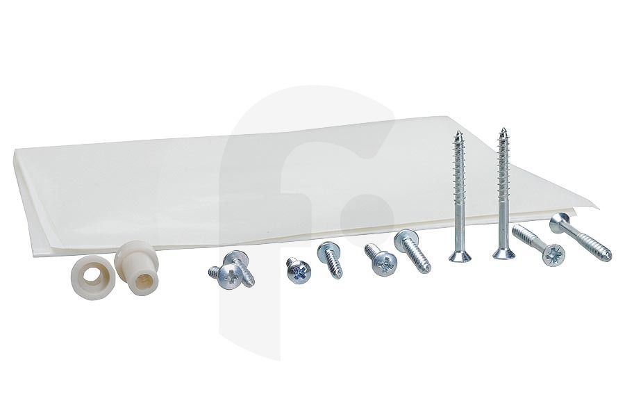 KitchenAid Lavastoviglie Set di montaggio (set da incasso, set di installazione) per Indesit e altri lavastoviglie 543155, C00543155