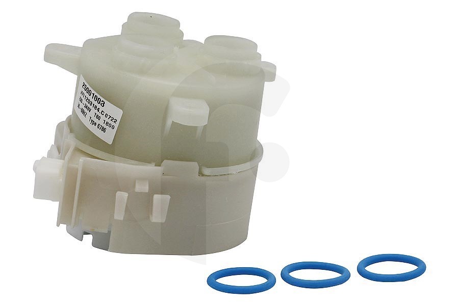 KitchenAid Lavastoviglie Distributore d'acqua (valvola di non ritorno, valvola a tre vie) del braccio irroratore per Indesit e altri lavastoviglie 525113, C00525113