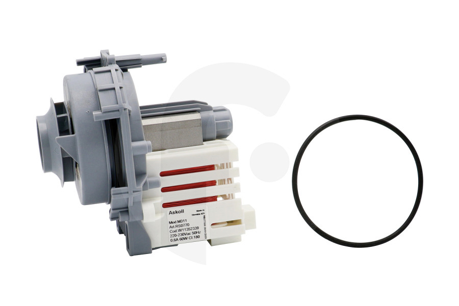 Indesit 634172, C00634172 Lavavajillas Bomba De Circulación 634172 C00634172 Indesit Lavavajillas apto para entre otros HFC2B19, DFE1B10
