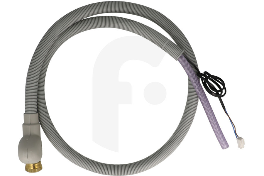 Alternative Geschirrspüler Zulaufschlauch (Zufuhrschlauch) inkl. Wasserstopp (Aquastop) für u.a. Whirlpool Geschirrspüler 481253029403