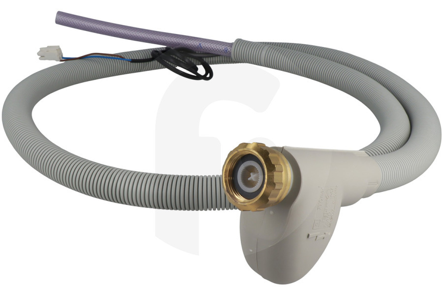 Alternative Geschirrspüler Zulaufschlauch (Zufuhrschlauch) inkl. Wasserstopp (Aquastop) für u.a. Whirlpool Geschirrspüler 481253029403