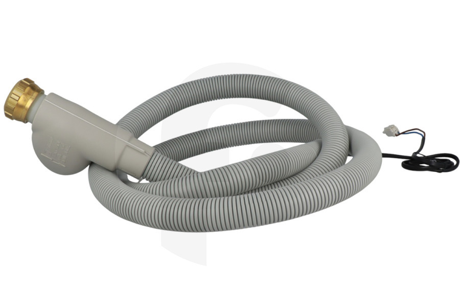 Alternative Geschirrspüler Zulaufschlauch (Zufuhrschlauch) inkl. Wasserstopp (Aquastop) für u.a. Whirlpool Geschirrspüler 481253029403