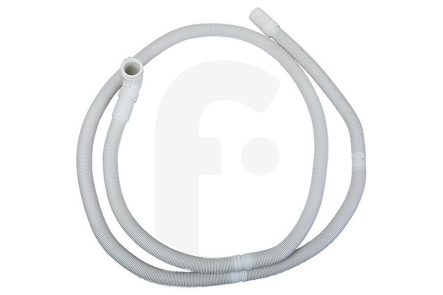 Whirlpool Lavavajillas Tubo de evacuación recto/en gancho 2,4 m para Whirlpool y otros lavavajillas 481010416968 apto para entre otros ADG2020, WP207, GSFPX285A3I