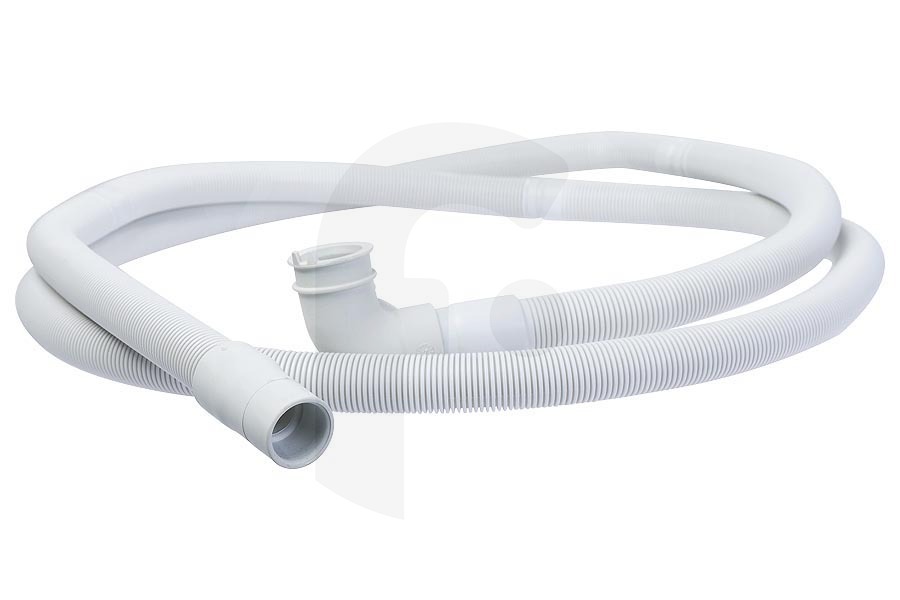 Whirlpool Lavastoviglie Tubo di scarico dritto/a gancio 2,4 m per Whirlpool e altri lavastoviglie 481010416968