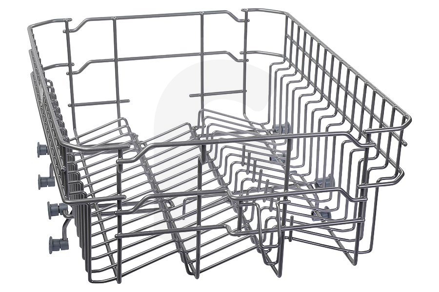 Whirlpool Lavastoviglie Cestello superiore (griglia superiore) completo incl. ruote per Whirlpool e altri lavastoviglie 480140101506 adatto a tra cui F161886, F153466, F103845, F161076