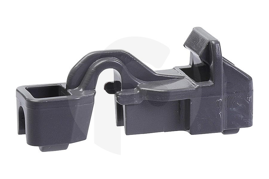 Whirlpool Inserto de cojinete (clip de fijación) de la cesta inferior para  y otros lavavajillas 624895, C00624895 apto para entre otros BCIC3C26E, BBC3C26X, WCIO3O32PE