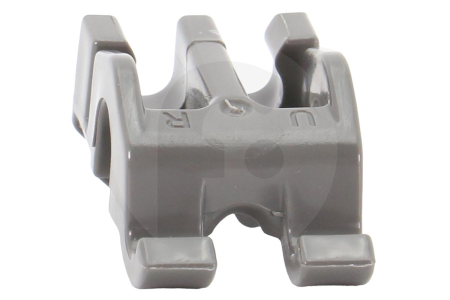 Whirlpool Lavastoviglie Supporto (morsetto) per inserto portapiatti cestello superiore 20x16x31mm per Whirlpool e altri lavastoviglie 481010453550