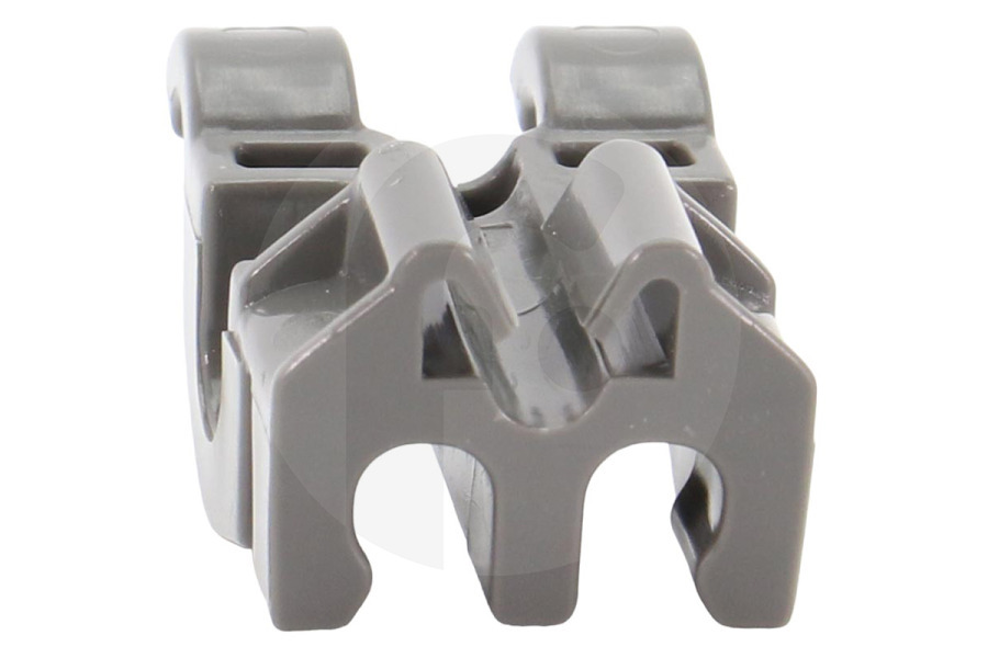 Whirlpool Lavastoviglie Supporto (morsetto) per inserto portapiatti cestello superiore 20x16x31mm per Whirlpool e altri lavastoviglie 481010453550