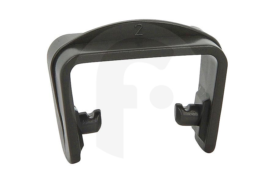 Privileg Lavavajillas Tope (tapón) del riel delantero para Whirlpool y otros lavavajillas 386602, C00386602 apto para entre otros WFC3B18, WIO3T332P, WFE2B19