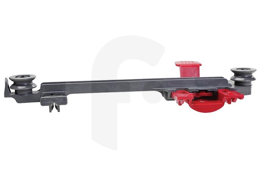 Whirlpool Lavastoviglie Regolatore di altezza (binario, guida) del cestello superiore (griglia superiore) sinistro per Whirlpool e altri lavastoviglie 533261, C00533261