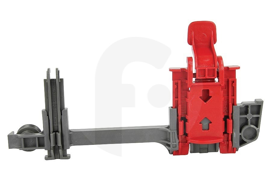 KitchenAid Lavastoviglie Regolatore di altezza (binario, guida) del cestello superiore (griglia superiore) destro per Whirlpool e altri lavastoviglie 533262, C00533262