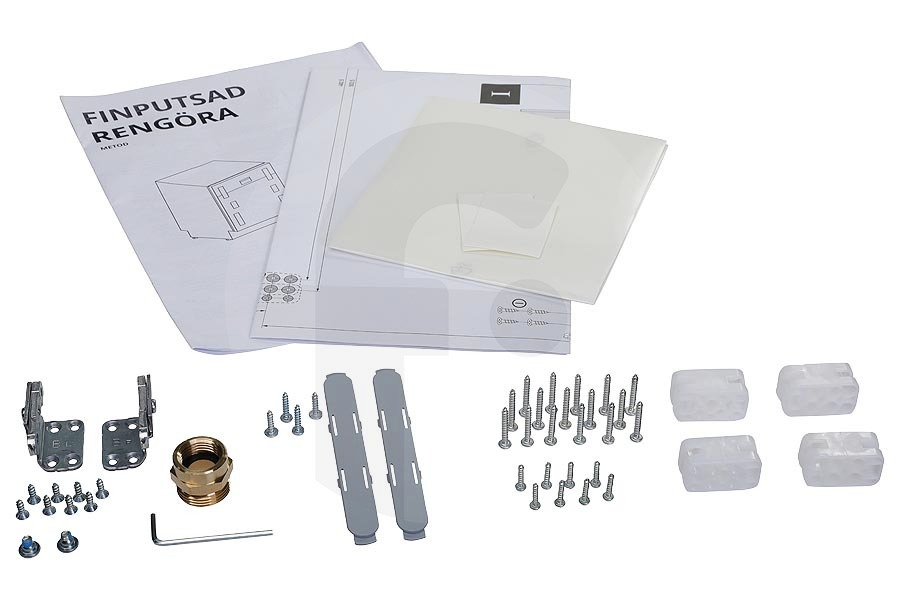 Ikea Geschirrspüler Montagesatz (Einbausatz, Installationssatz) für u.a. Ikea Geschirrspüler 644294, C00644294