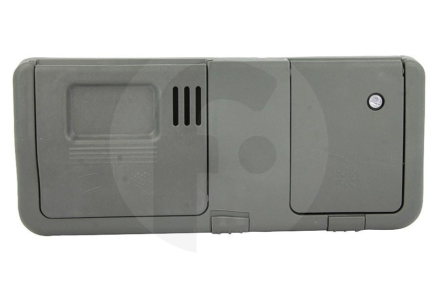 Whirlpool Lavavajillas Dosificador de detergente (unidad detergente) completo incl. abrillantador para Whirlpool y otros lavavajillas 481010602585 apto para entre otros ADP500WHS, ADG7433IX, GSX61307A