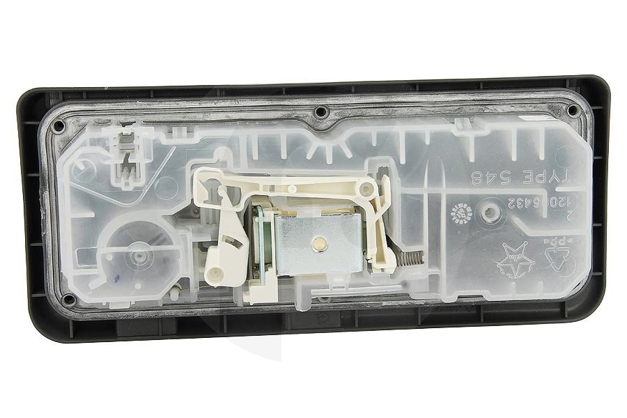 Whirlpool Lavastoviglie Vaschetta detersivo (unità detersivo) completa incl. brillantante per Whirlpool e altri lavastoviglie 481010602585