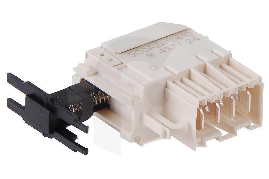 Whirlpool Lavavajillas Interruptor(on-off 4 contactos) lavavajillas 481227618544 apto para entre otros GSI4743, GSF4761, GSF4862