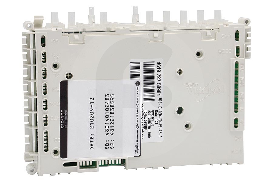 Whirlpool Lavavajillas Whirlpool módulo para lavavajillas 481221838595 apto para entre otros ADL337, ADG93401