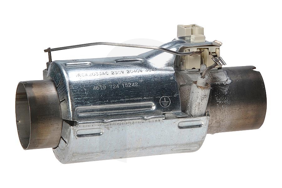 Whirlpool Lavavajillas Resistencia (2040W -cilindro- elemento calefactor) lavavajillas 484000000610 apto para entre otros GSF4862, GSF5344