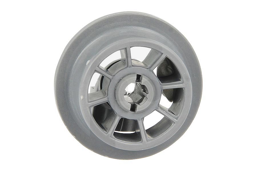 Gorenje Lavavajillas Rueda de la cesta inferior (rejilla inferior) para Pelgrim y otros lavavajillas 403890 apto para entre otros PVW6020WIT, AFI8538ZT, VW245ZIL