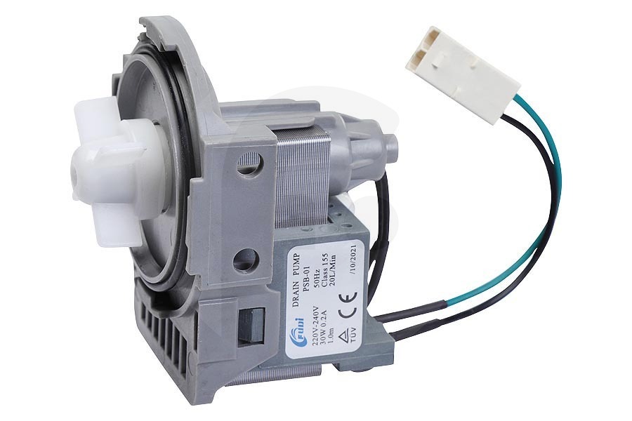 Gorenje Bomba de desagüe (bomba magnética, bomba de agua) para Pelgrim y otros lavavajillas 385842 apto para entre otros GVW486ONY, EVW8163, TFI8028ZT