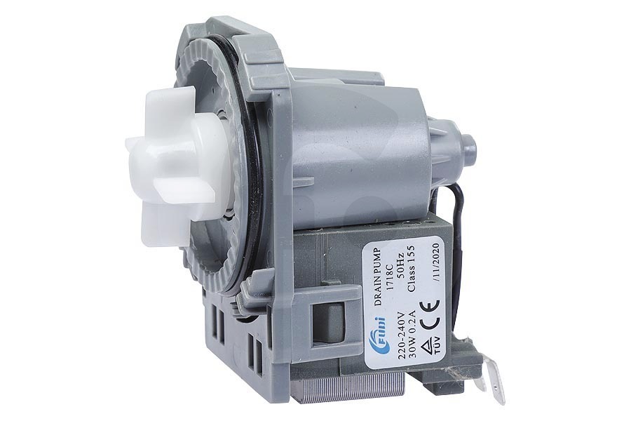 Alternatief Bomba de desagüe (bomba magnética, bomba de agua) para Pelgrim y otros lavavajillas 556915 apto para entre otros GVW476RVSP01, GVW481ONYP01, VW549ZTE01