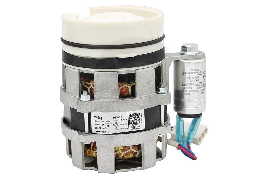 Gorenje Lavavajillas Bomba de circulación (bomba de calor) para Pelgrim y otros lavavajillas 453854 apto para entre otros GVW446ONY, GVW480ONY, EVW870RVS
