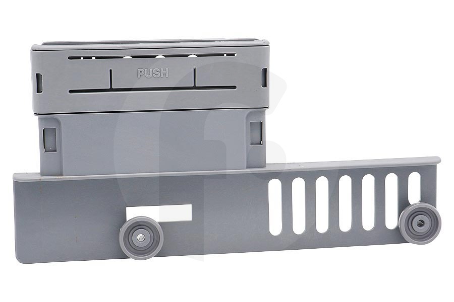 Smeg Lavastoviglie Smeg Staffa di supporto per rotelle (per carrello superiore) lavastoviglie 698290464 adatto a tra cui PLA6049XD, STA6047