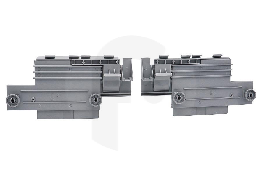 Smeg Lavavajillas Smeg guía (riel) de la cesta superior (rejilla superior) izquierda y derecha lavavajillas 690074913 apto para entre otros GMX5997, GMX5998