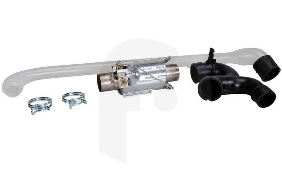 Electrolux Lavavajillas Juego de repuesto (conversión) de tubo vertical (tubo de entrada) y elemento calefactor 2000W Lavavajillas 50290104004 apto para entre otros DE6544 con verw.element