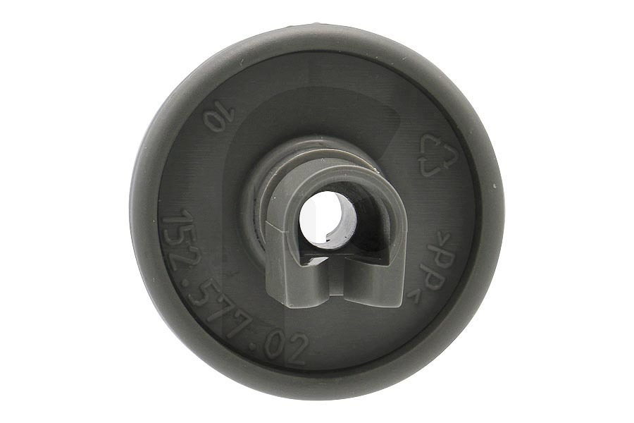 Zanussi Geschirrspüler Rad des Unterkorbs (unterer) mit Befestigungsklemme ⌀ 40mmx30mm für u.a. Zanussi Geschirrspüler 50286964007