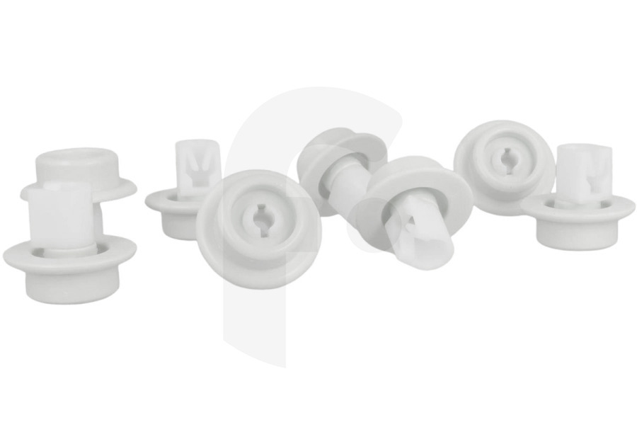 Zanussi Lavastoviglie Ruote cestello Lavastoviglie adatto per Aeg, Electrolux, Zanussi Cestello inferiore 8 Pezzi 50279059005