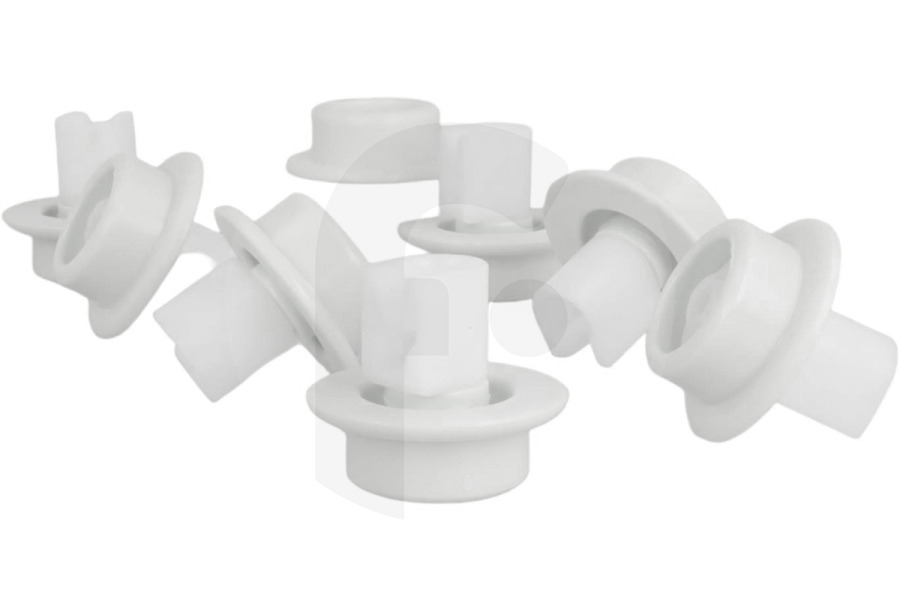Zanussi Lavastoviglie Ruote cestello Lavastoviglie adatto per Aeg, Electrolux, Zanussi Cestello inferiore 8 Pezzi 50279059005