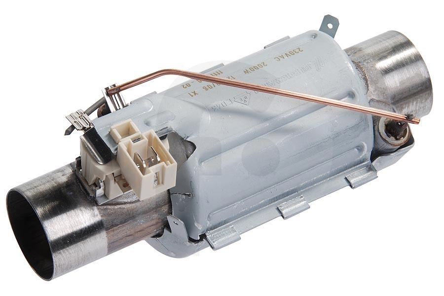 AEG 1560734012 Lavavajillas Resistencia (elemento calefactor 2000W) para Zanussi y otros lavavajillas 50297618006 apto para entre otros ZDF301, DE4756, F44860
