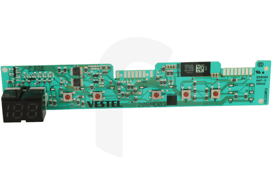 Inventum Lavastoviglie Lavastoviglie a circuito stampato Inventum 30401000430 adatto a tra cui IVW6035A, IVW6040A