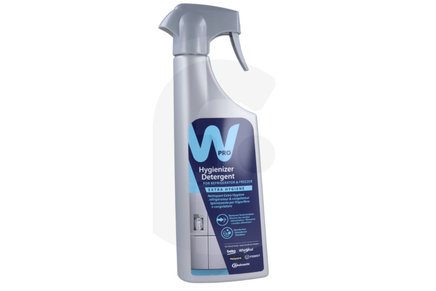 WPRO Frigorifero WPRO detergente 500ml per frigorifero e congelatore FRI101 484000008421 adatto a tra cui Disinfetta e deodora