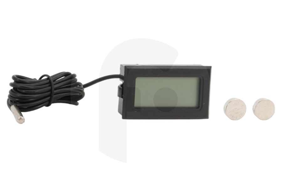 Universeel Frigorífico Termómetro Digital Universal Negro -50 a +110 grados Nevera apto para entre otros Congeladores, refrigeradores